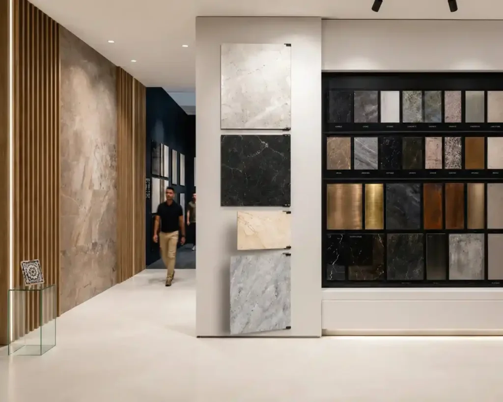 Premium Tile & Surface Gallery Display